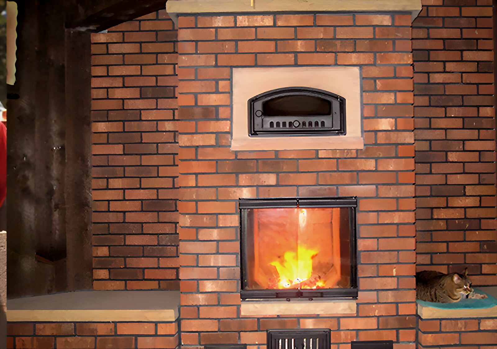 WETT-certified chimney relining for a wood-burning fireplace